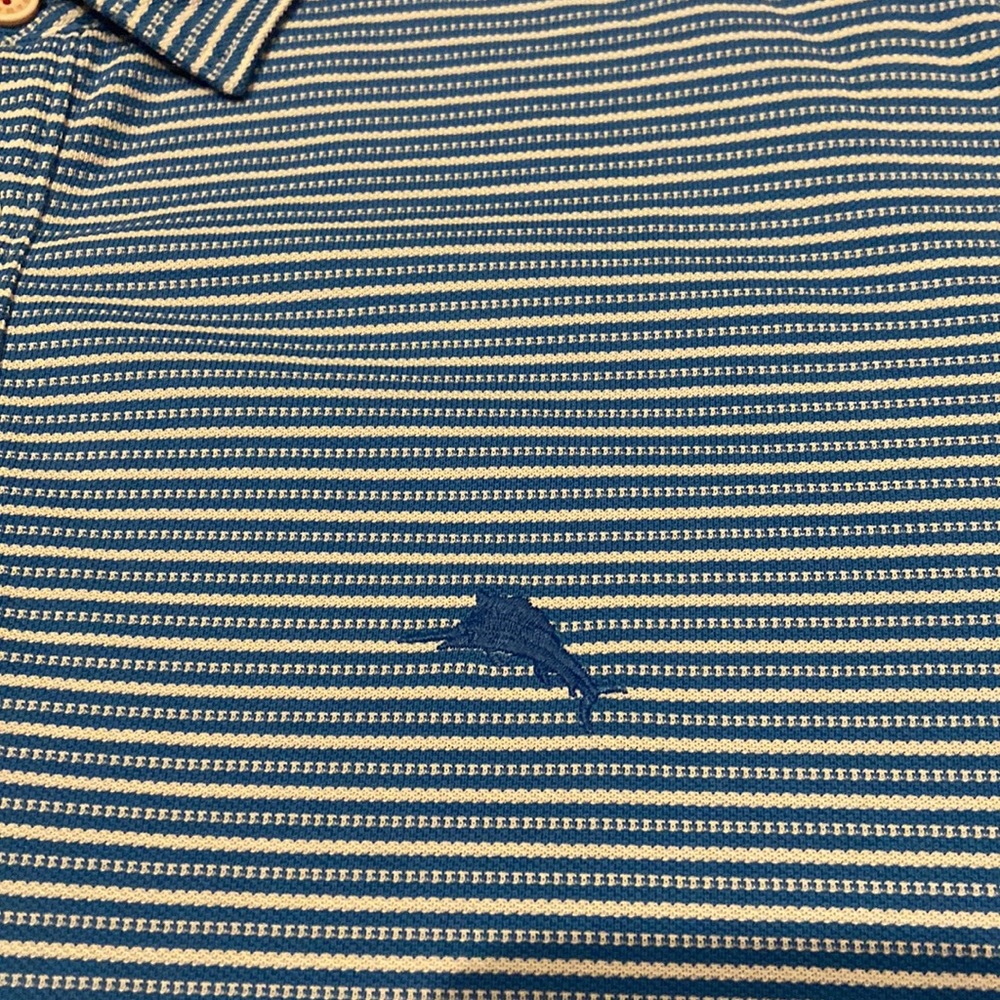 Tommy Bahama ISLANDZONE Size L Pullover Polo - Picture 2 of 8